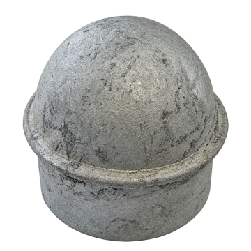 Image of item: 6-5/8"STEEL DOME CAP (AMERICAN MADE)